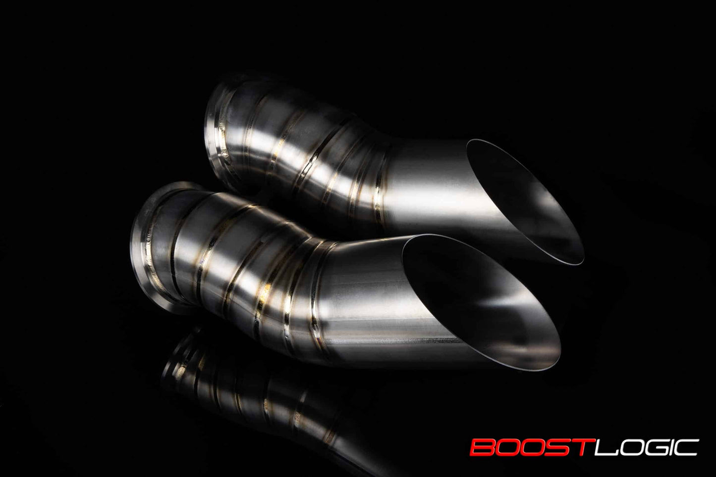 Boost Logic Titanium 4” Dump Tubes for BL 4” Downpipes - Boost Logic