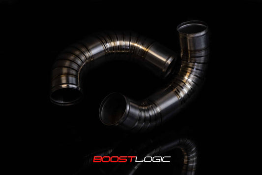 Boost Logic R35 Full Titanium Intercooler Piping - Boost Logic