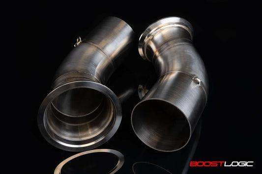 Boost Logic 4" Link Pipe V-Band To 4" Formula Exhaust (Race Midpipe) - Boost Logic