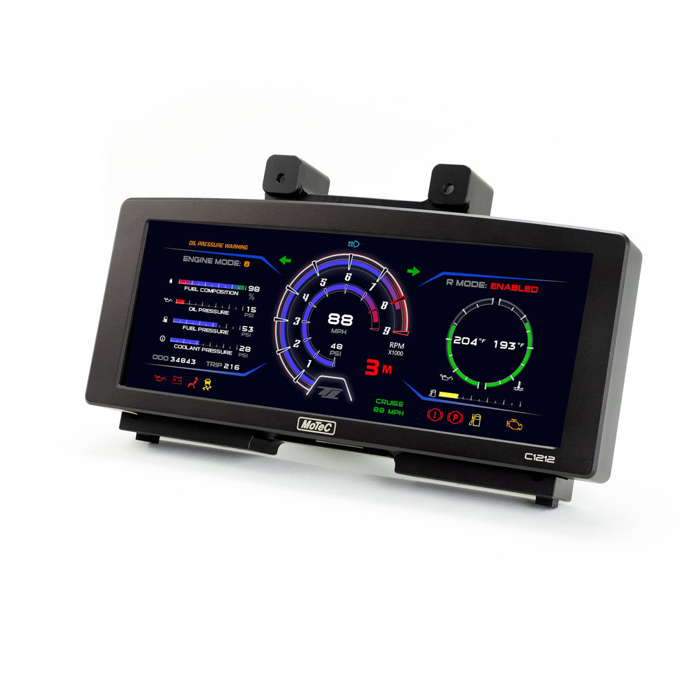 GT1R MoTeC C1212 Dash Kit