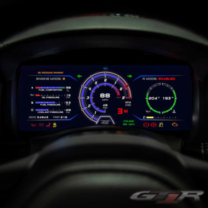 GT1R MoTeC C1212 Dash Kit