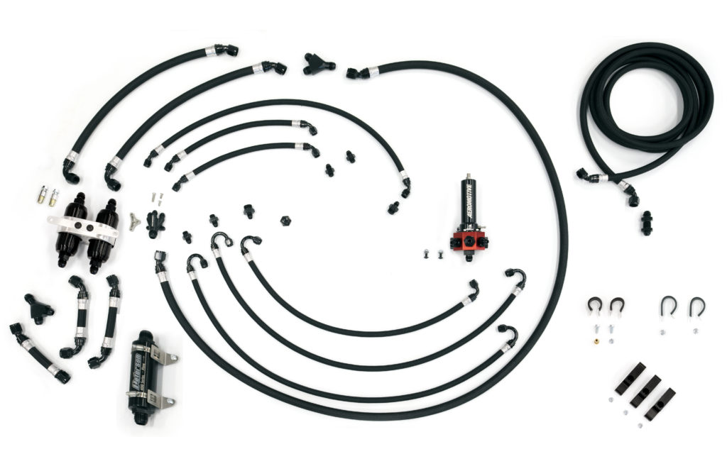 GT1R Methanol Fuel Line Kit (Stock Location Turbos)