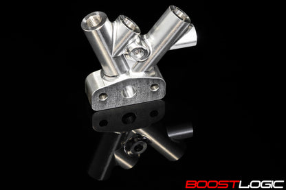 Boost Logic R35 GTR Billet Oil Distribution Block - Boost Logic