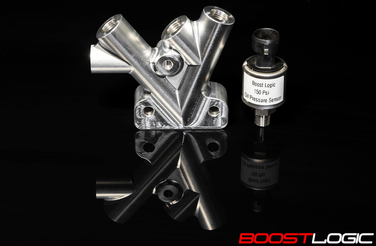 Boost Logic R35 GTR Billet Oil Distribution Block - Boost Logic