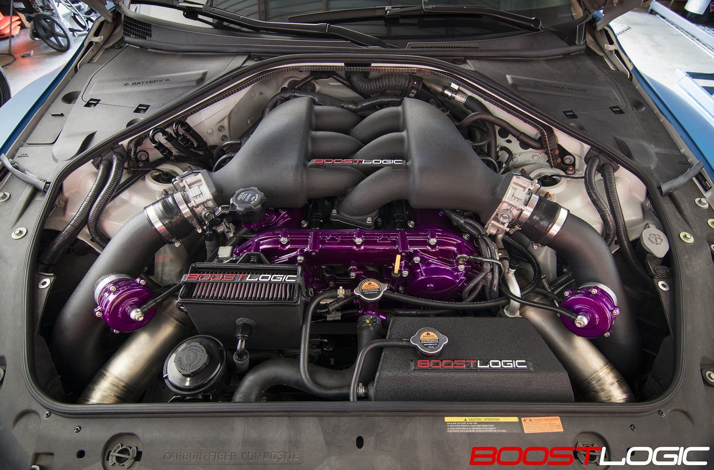 Boost Logic Engine Breathing System with Additional Oil Filler Neck Vent VR38