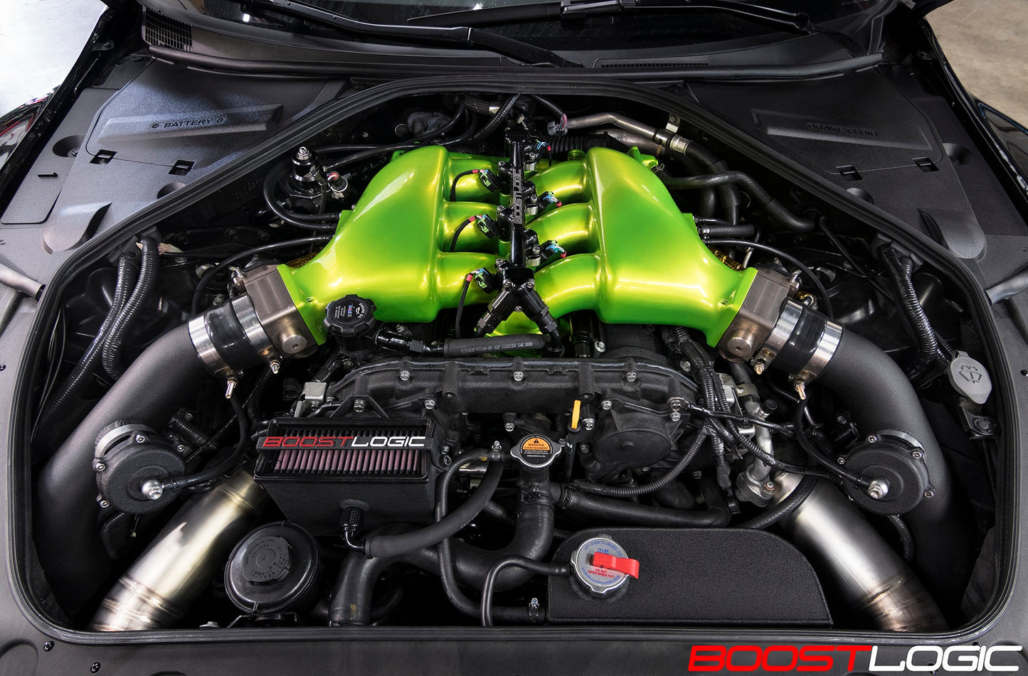 Boost Logic 3" Titanium Intake Kit Nissan R35 GTR 09+