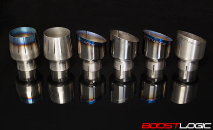 Boost Logic R35 4" Titanium Exhaust Nissan R35 GTR 09+ - Boost Logic