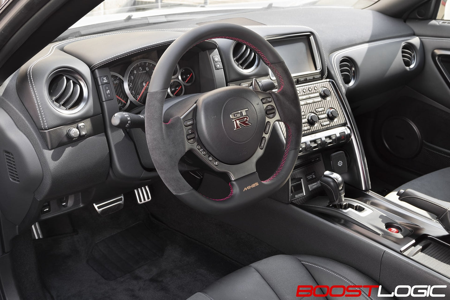 Mine's R35 GTR Original Racing Steering Wheel - Boost Logic