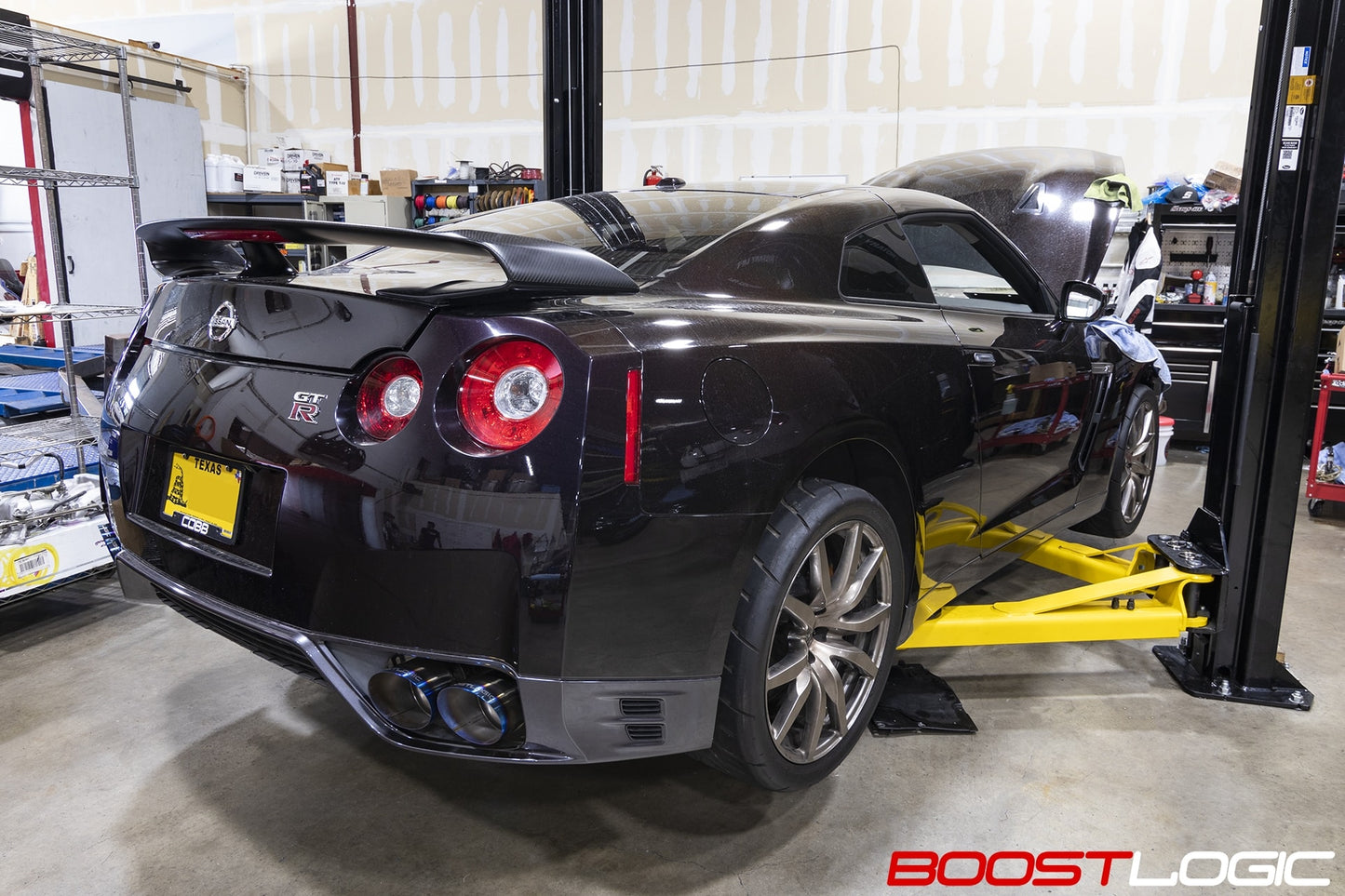 Boost Logic R35 4" Titanium Exhaust Nissan R35 GTR 09+ - Boost Logic