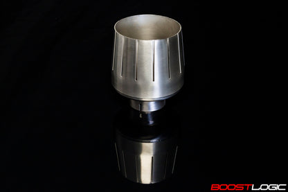 Boost Logic R35 F16 Titanium Exhaust Tip Set Nissan R35 GTR 09+