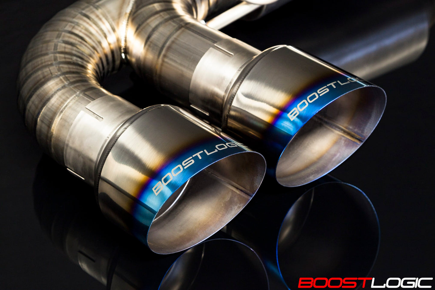 Boost Logic R35 4" Titanium Exhaust Nissan R35 GTR 09+ - Boost Logic