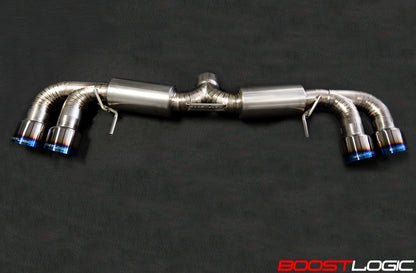 Boost Logic R35 4" Titanium Exhaust Nissan R35 GTR 09+ - Boost Logic