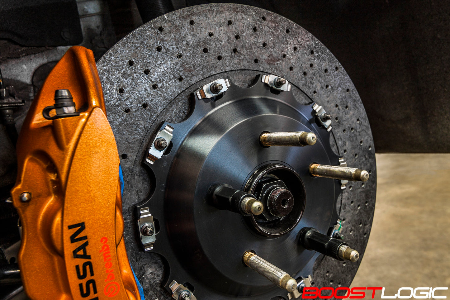 Boost Logic R35 GTR Carbon Ceramic Brake Kit - Full - Boost Logic