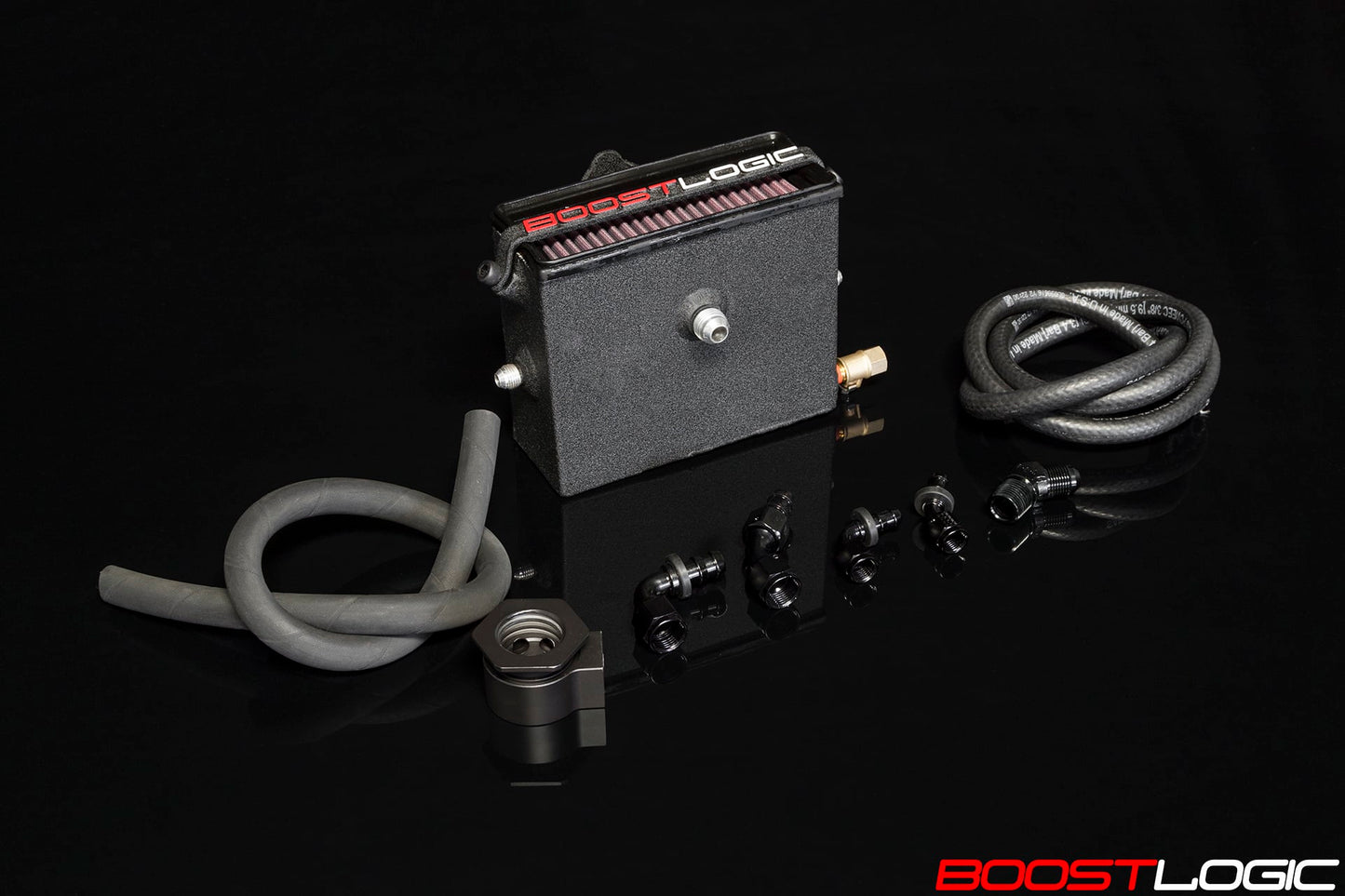 Boost Logic Engine Breathing System with Additional Oil Filler Neck Vent VR38