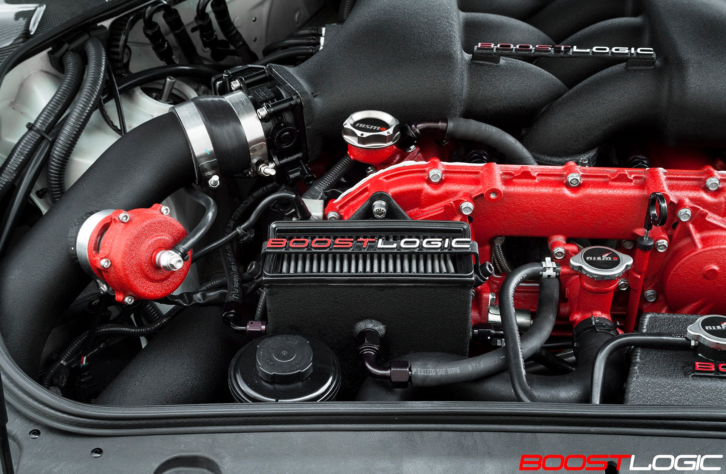 Boost Logic Engine Breathing System with Additional Oil Filler Neck Vent VR38