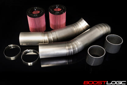 Boost Logic 3.5" Titanium Intake Kit For R35 GTR 09+