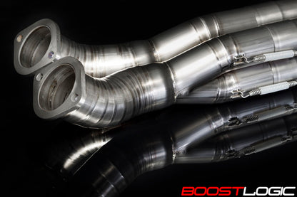 Boost Logic Formula Series Quadzilla Titanium Midpipe Nissan R35 GTR 09+