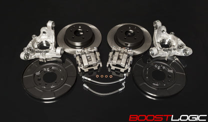 Boost Logic R35 GTR Street Rear Brake Conversion - Boost Logic