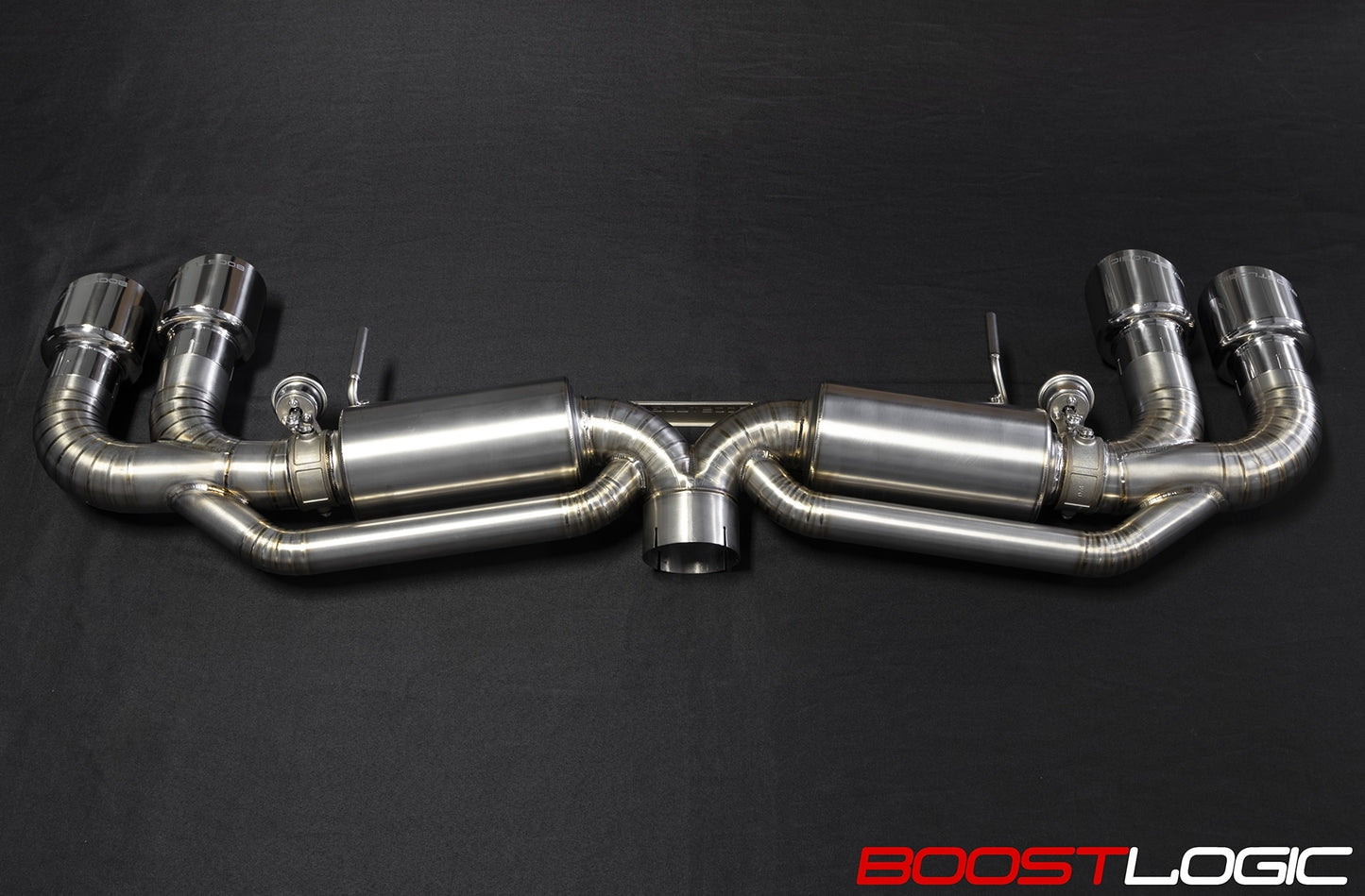 Boost Logic R35 4" Titanium Exhaust Nissan R35 GTR 09+ - Boost Logic