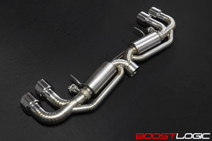 Boost Logic R35 4" Titanium Exhaust Nissan R35 GTR 09+ - Boost Logic